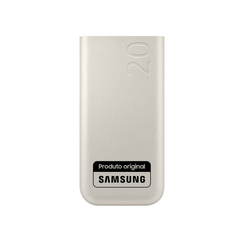 Bateria externa Samsung EB-P4520 de 20.000 mAh com portas USB-C