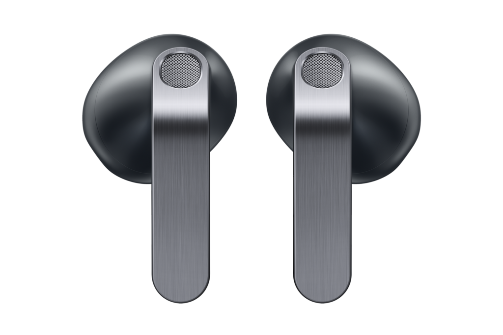 Fones de ouvido Samsung Galaxy Buds4 na cor preta