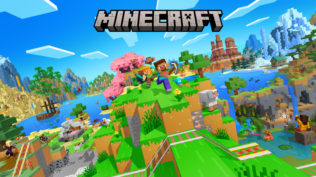 Minecraft no Nintendo Switch 2 com a atualização Vibrant Visuals